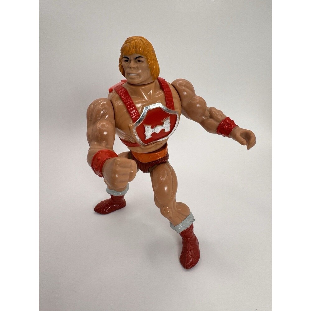 Vintage 1984 MOTU THUNDER PUNCH HE-MAN Action Figure Masters Of The Universe